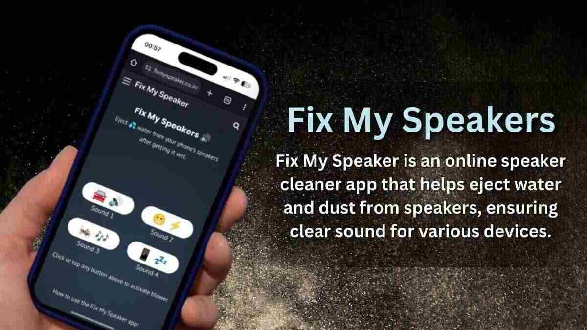 fix my speakers